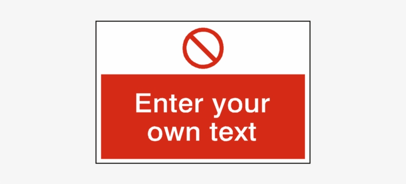 Prohibition Sign Custom Landscape - Safety-label Wear Hard Hat Custom Safety Sticker, transparent png download