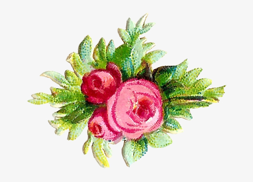 Rustic Clipart Antique - Rustic Flower Wallpaper Png, transparent png download