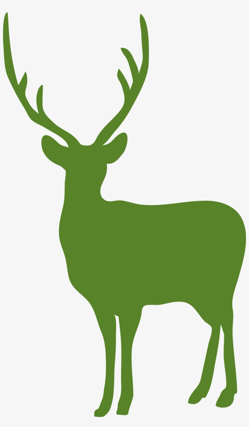Mkc Reindeersilhouette2 Svg - Scalable Vector Graphics, transparent png download