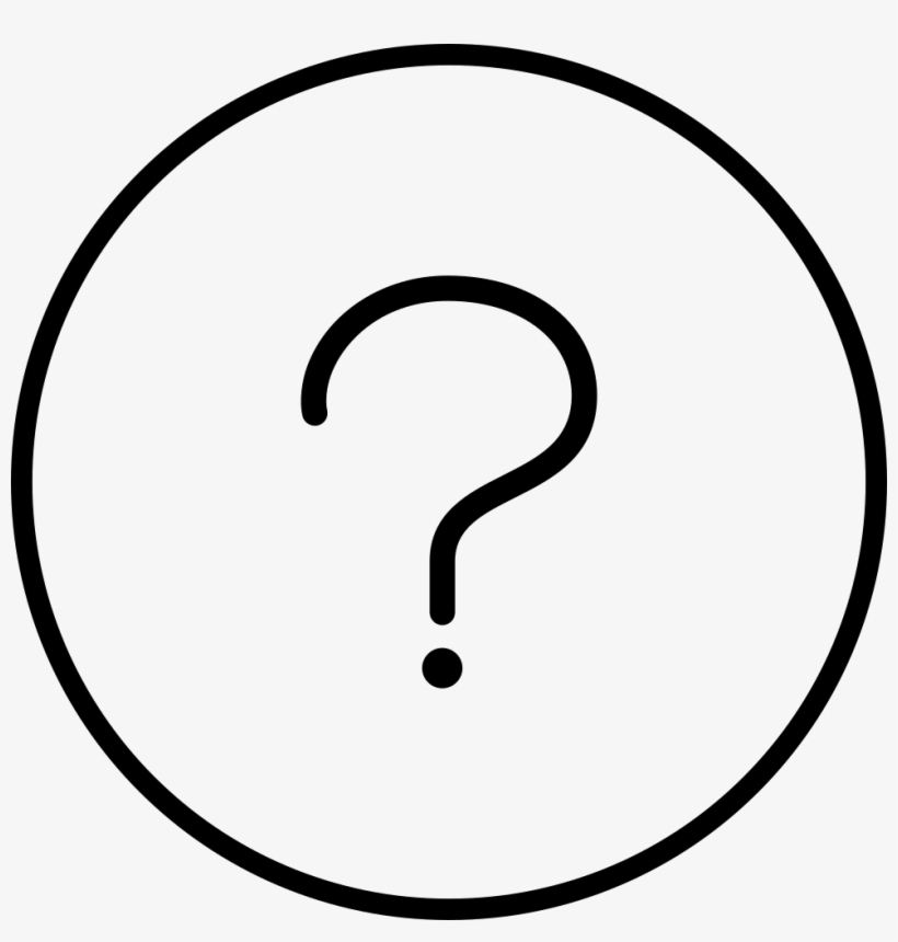 Swarm Bee Question Mark Comments - Circle, transparent png download
