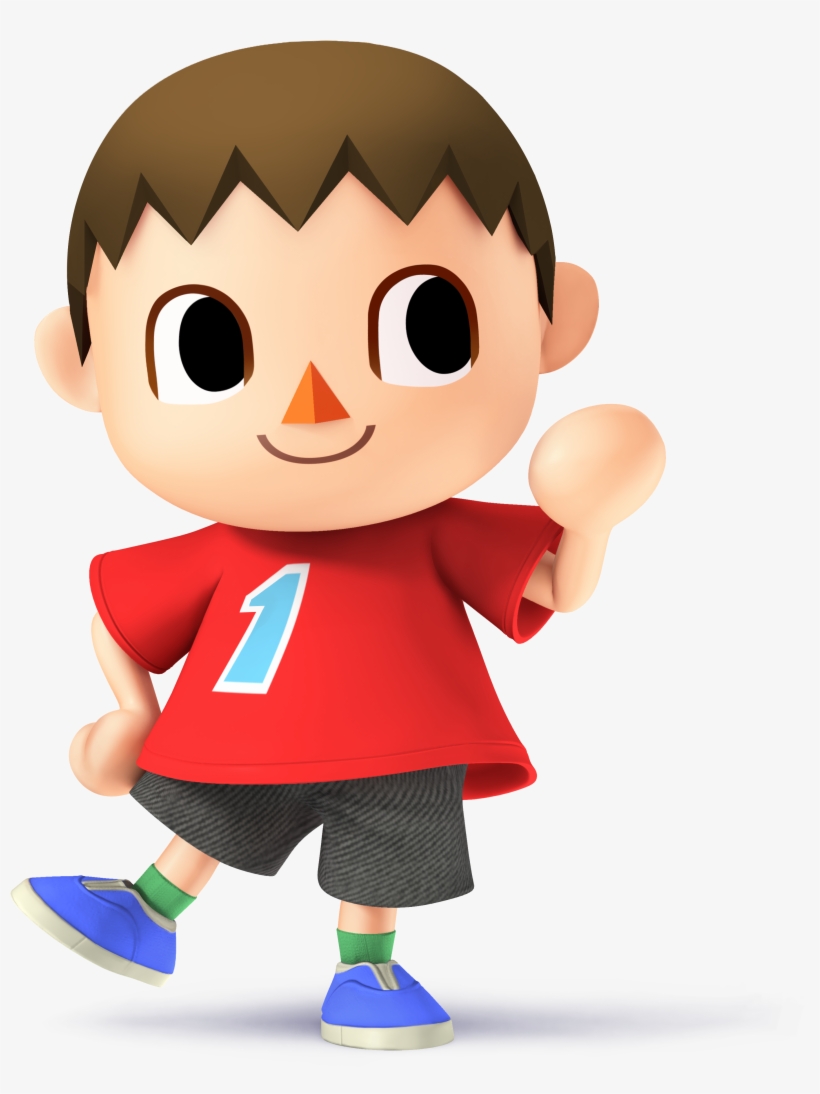 Villager Amiibo - Japan Import (super Smash Bros Series), transparent png download