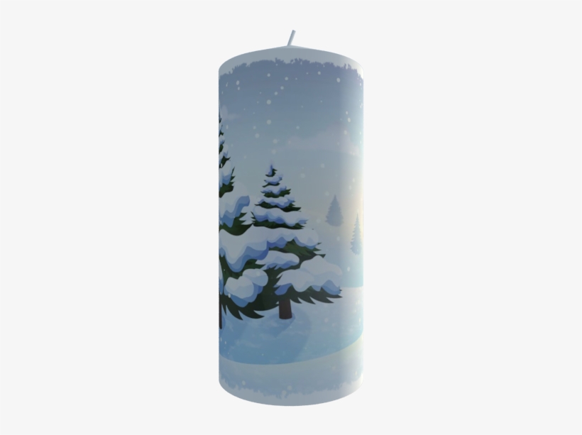 Snowy Forest $10 - Eisbären In Der Winter-weihnachtskarte Karte, transparent png download