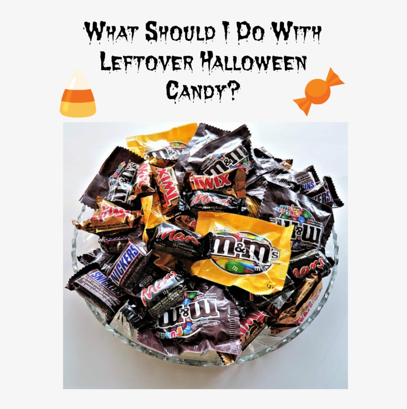 Halloween-candy - Bowl Con Chocolates, transparent png download