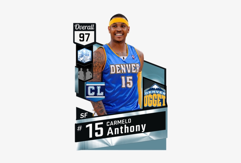 '03 Carmelo Anthony Diamond Card - Kevin Durant 2k17 Card, transparent png download