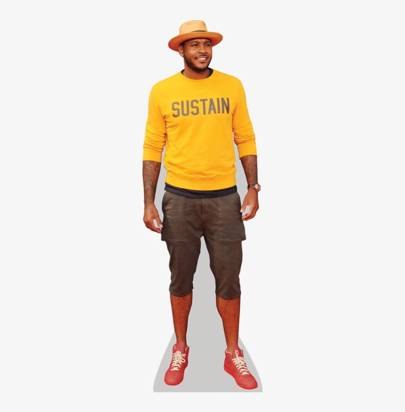 Carmelo Anthony Cardboard Cutout - Carmelo Anthony Cut Out, transparent png download