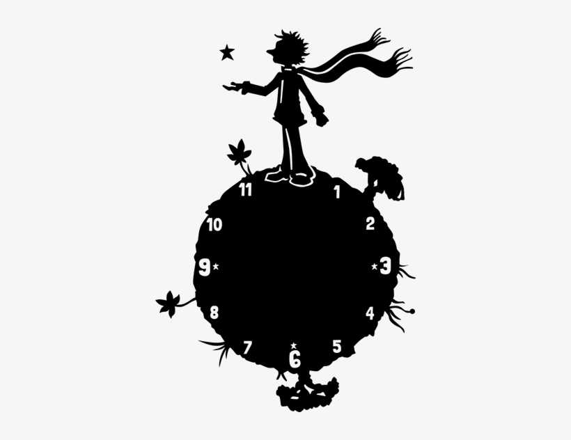 Vinilos De Reloj El Principito - Vinilos Relojes, transparent png download