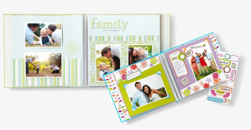 Photo Albums - Scrapbook Albums, transparent png download