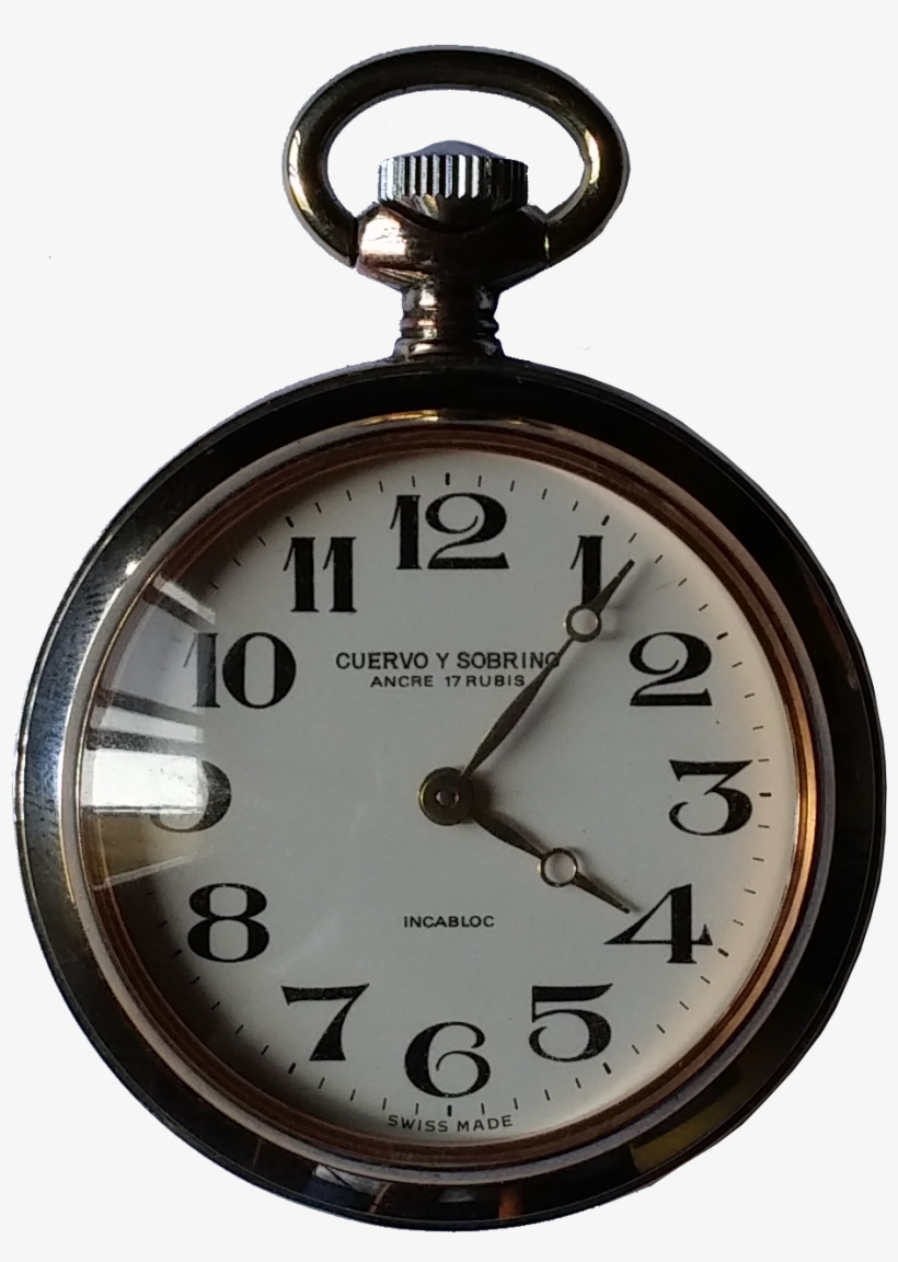 Cuervo Y Sobrino - Pocket Watch, transparent png download