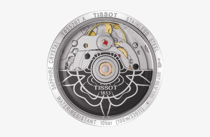 Tissot Couturier Powermatic 80 Lady - Tissot Women's Swiss Automatic Couturier Powermatic, transparent png download