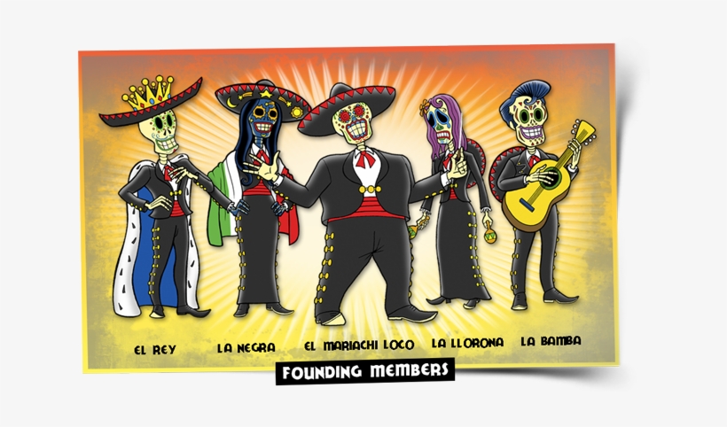 Founding - Mariachi Muertos, transparent png download