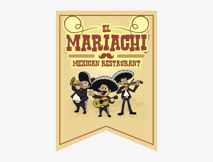 El Maricahi Logo - Cartoon Mariachi Band, transparent png download
