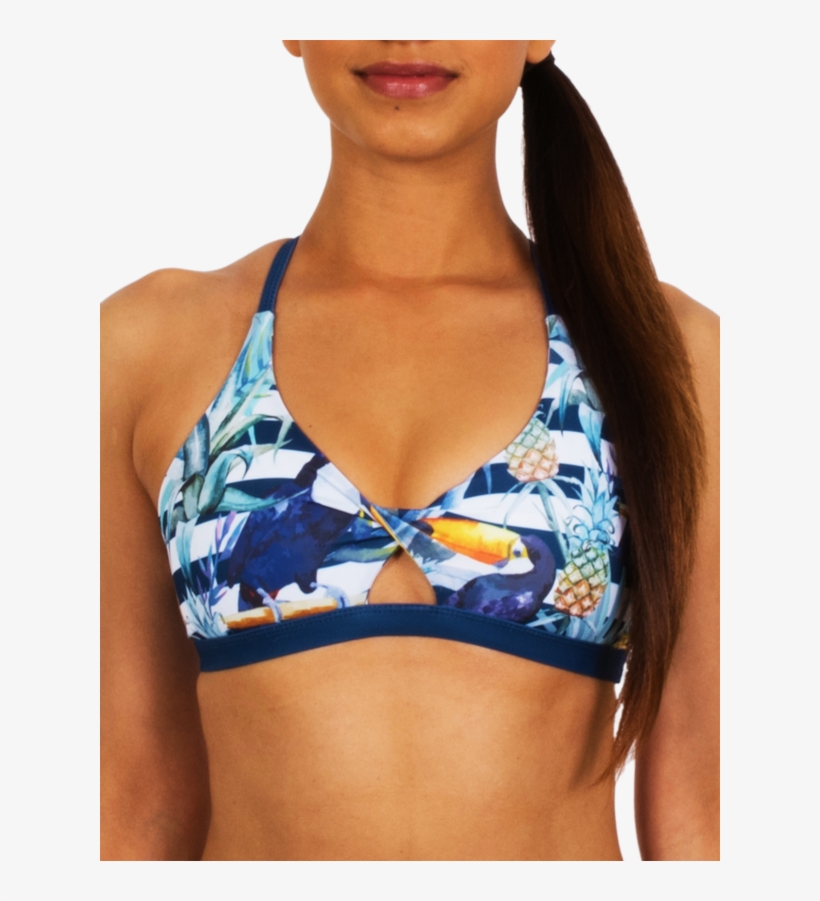 Toucan Do It Bikini Twist Top - Toucan Do It!, transparent png download
