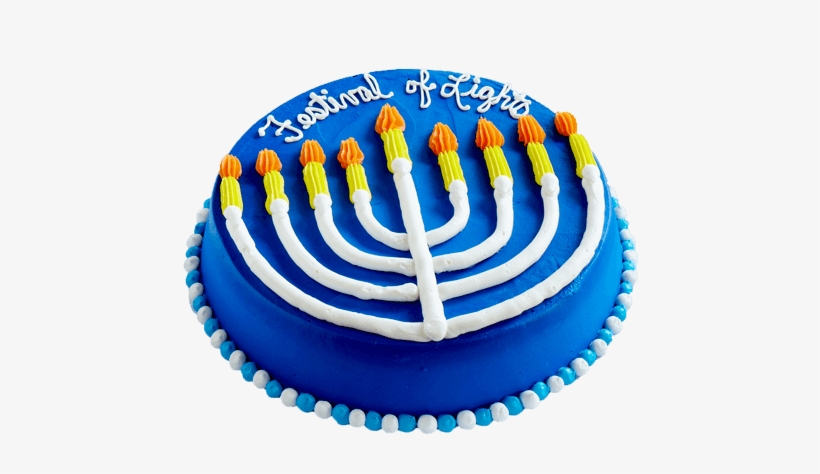 Festival Of Lights Round Cake - Ice Cream Cake, transparent png download