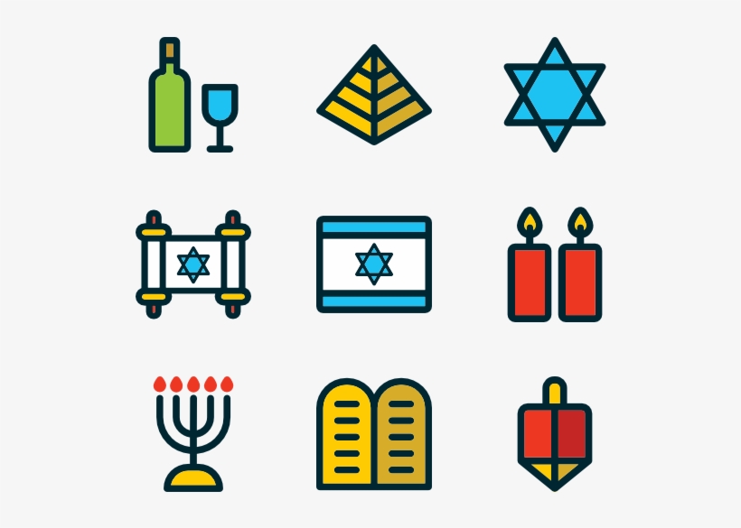 Hanukkah - Candle, transparent png download