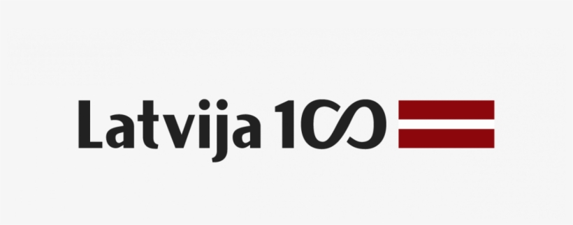 The Letter Font „cīrulis” Is Adopted From The Works - Lv 100 Logo, transparent png download
