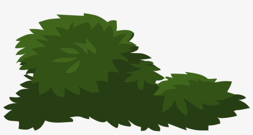 Foliage Clipart Leafy - Bushes Vector Png, transparent png download