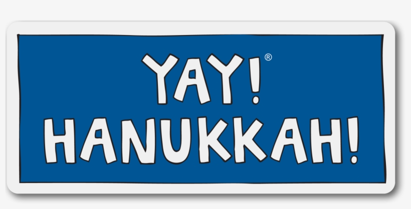 Hanukkah Magnet - Yay! Life! Yay! Great Lakes! Sticker, transparent png download