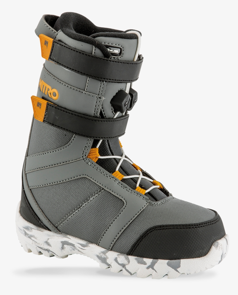 Rover Qls Youth - Nitro Rover Qls Black Boys, Size 21.0, Snowboard Boots,, transparent png download
