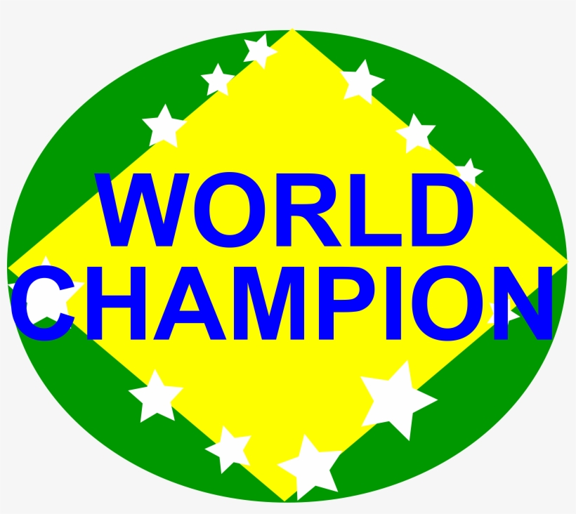 This Free Icons Png Design Of Brazil,world Champion, transparent png download
