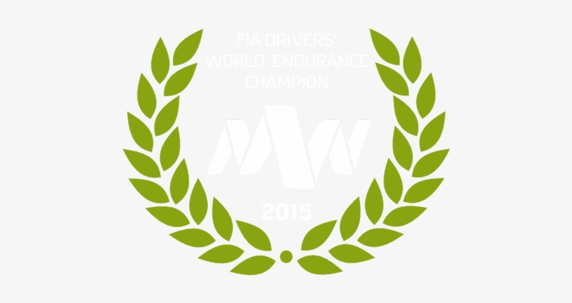 Fia Drivers' World Endurance Champion - Laurel Clipart, transparent png download