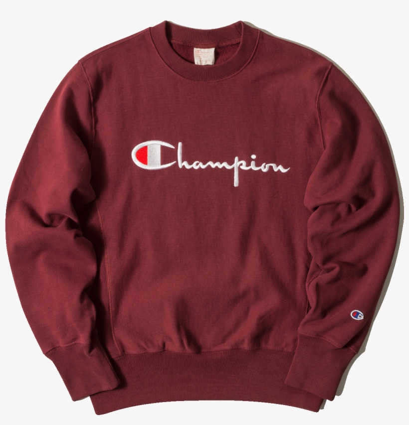 Crewneck Sweatshirt 209138 - Champion Sweater Png, transparent png download