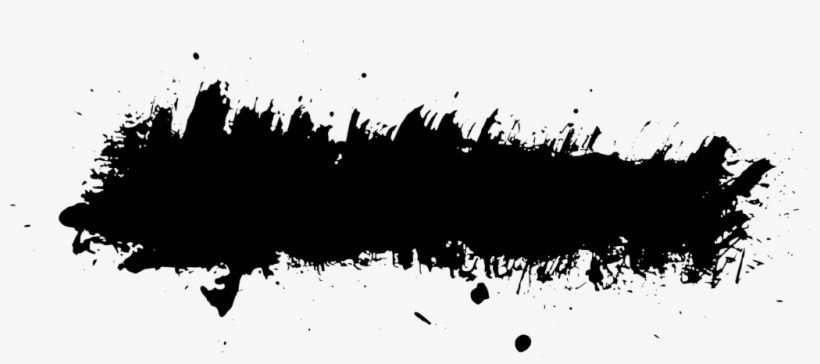 Png File Size - Paint Grunge Silhouette Png, transparent png download