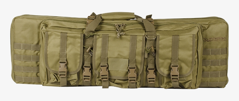 Bag Valken Tactical 36" Double Rifle Tactical Gun Case - Valken 49587 36 Double Rifle Tactical Gun Bag Tan, transparent png download