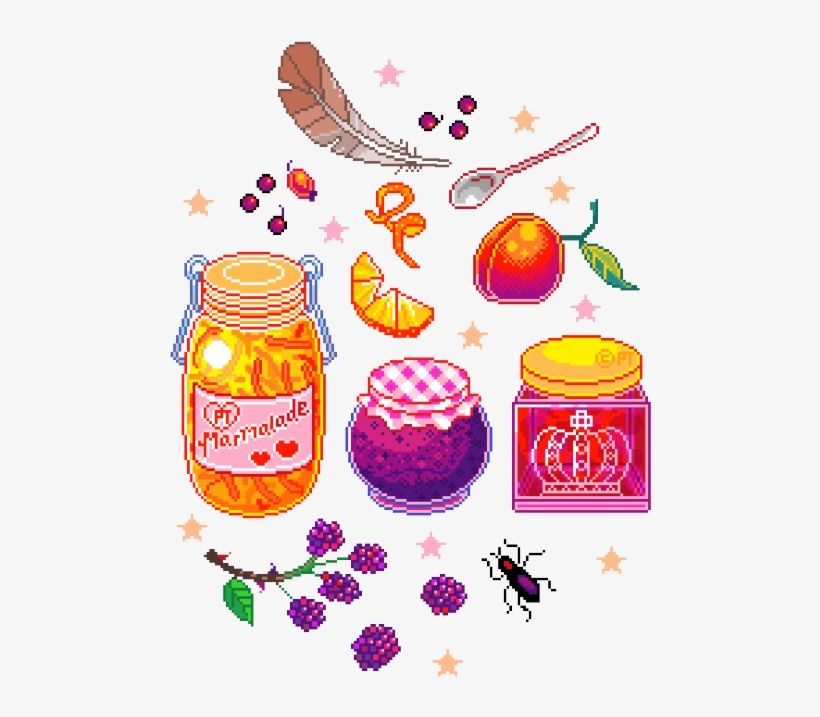 This Set Is All About Autumn Preserves, Suggested Theme - Bitmapdreams Pixel, transparent png download