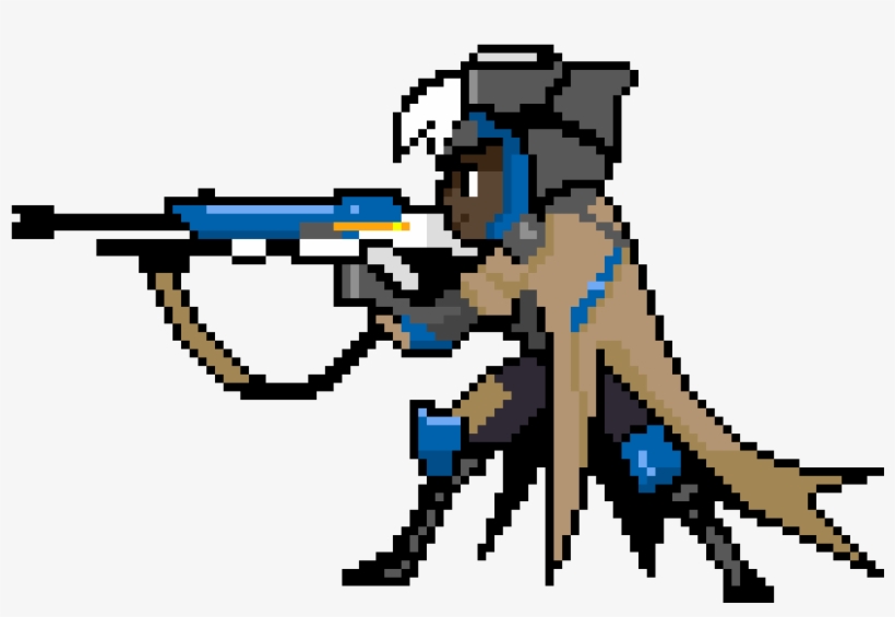 Clipart Royalty Free Stock Ana Maker - Overwatch Ana Pixel Spray, transparent png download