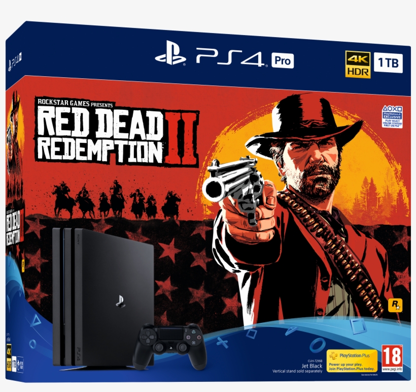 Cuh-7216b Confirmed With Red Dead Redemption 2 Bundle, transparent png download