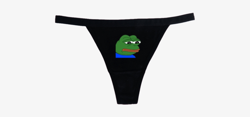 Sad Pepe Frog Meme Cotton Briefs Panties💝use Coupon - Clothing, transparent png download