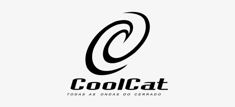 Logo Cool Preta - Cool Cat, transparent png download