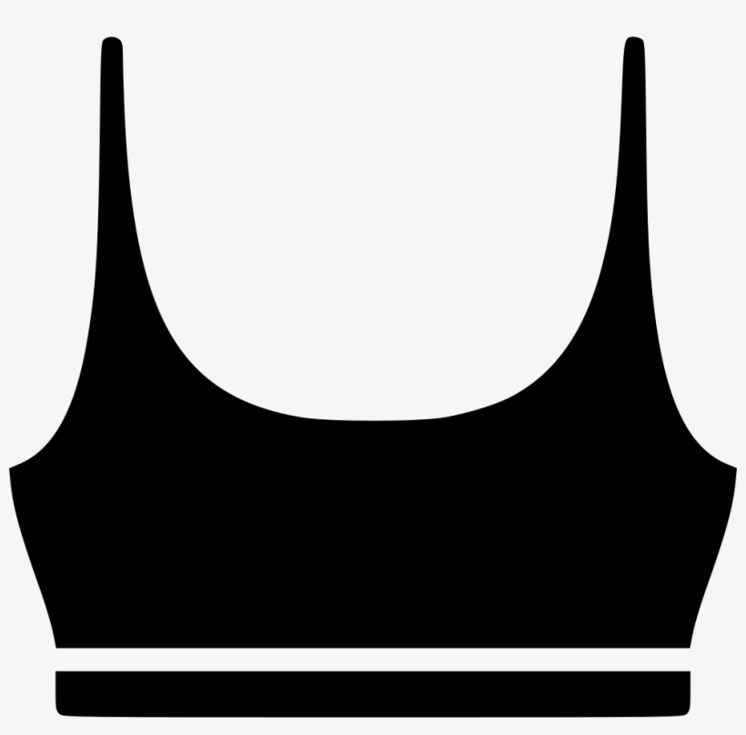 Bra Sport Dress Underwear Fashion Clothes Comments - Sports Bra Png Clip Art, transparent png download