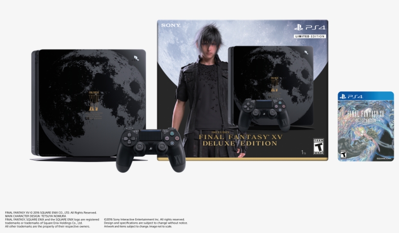 Playstation® 4 System - Ps4 Final Fantasy Xv Edition, transparent png download