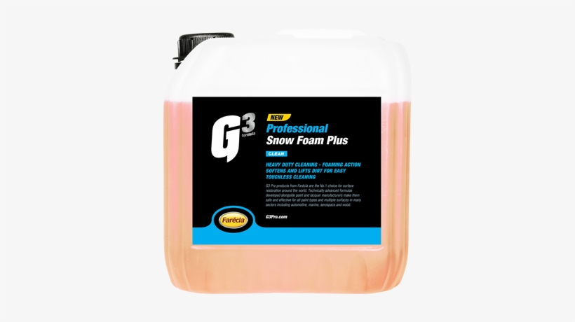G3 Professional Snow Foam - Car, transparent png download