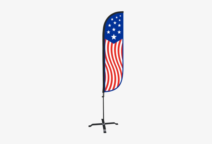 5ft American Flag Old Glory 2 Feather Flag X Stand - Lookourway Merry X-mas Feather Flag Complete Set With, transparent png download