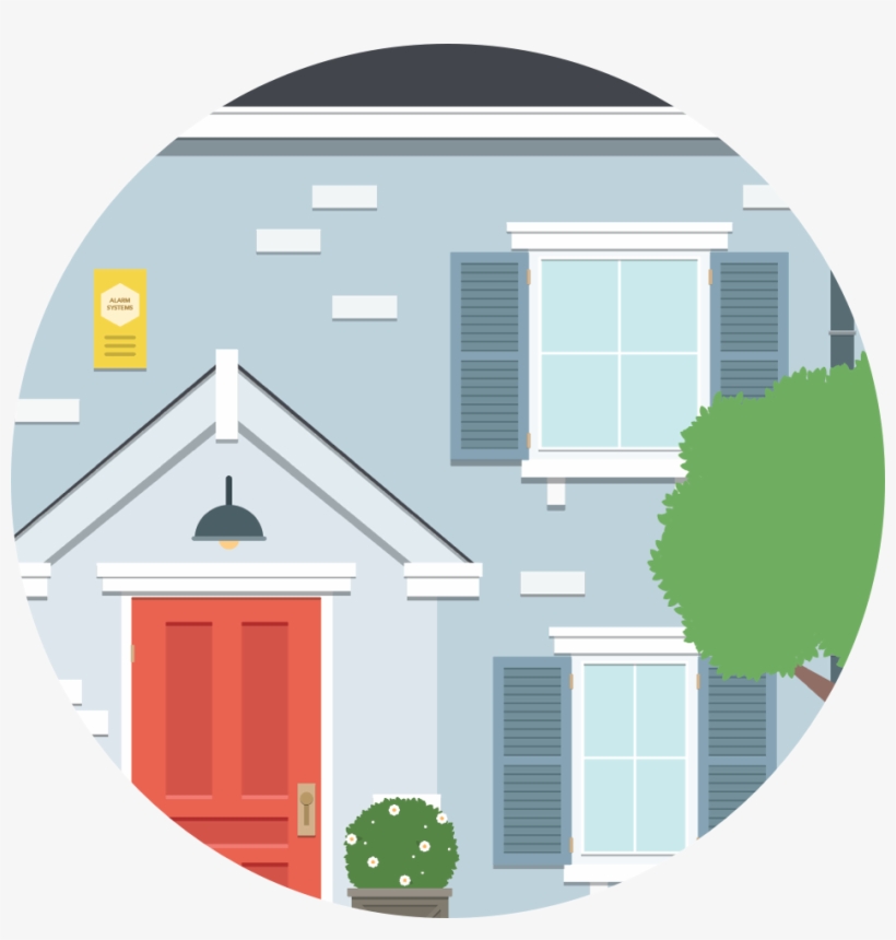 Detached House - Terraced House In Uk Icons, transparent png download
