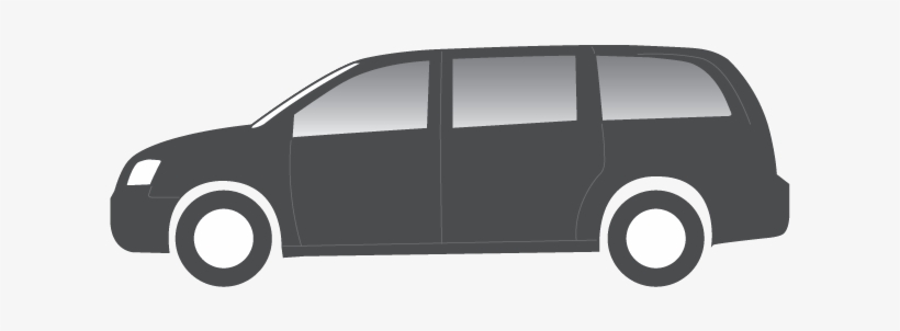 Print Full Report For This Vehicle - Minivan Silhouette, transparent png download