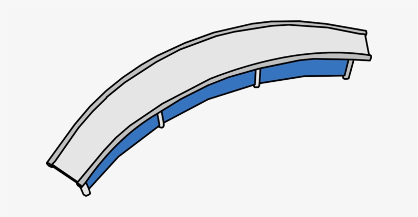 C Curve Ramp Sprite 002, transparent png download