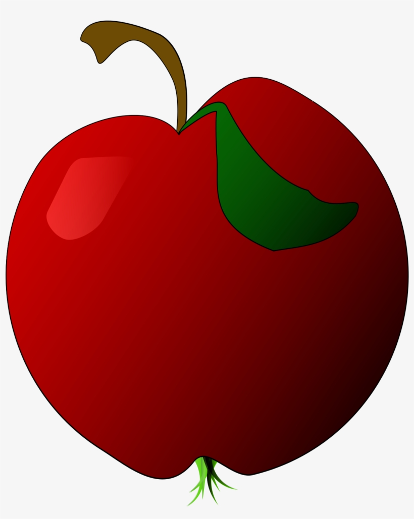This Free Icons Png Design Of A Red Apple, transparent png download