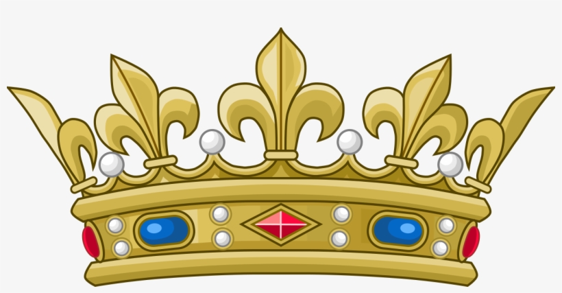 Crown Of A Royal Prince Of The Blood Of France - Diana And Charles Monogram, transparent png download