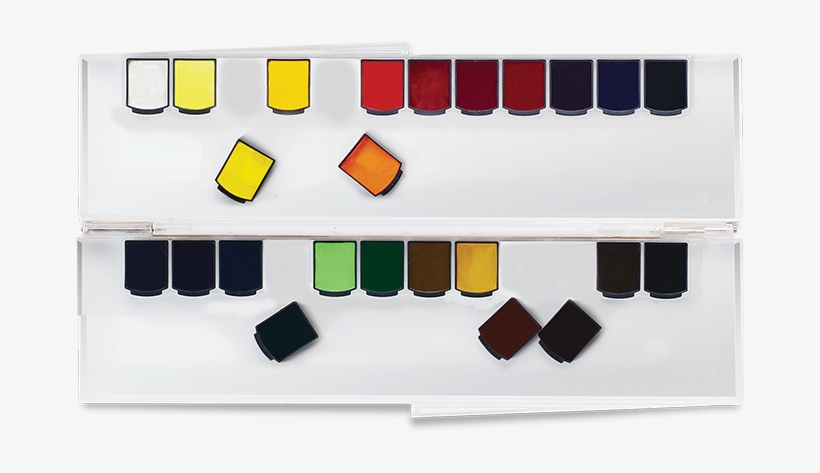 Pan Watercolor - Mijello Mission Gold Watercolor - Perfect Pan Set, transparent png download