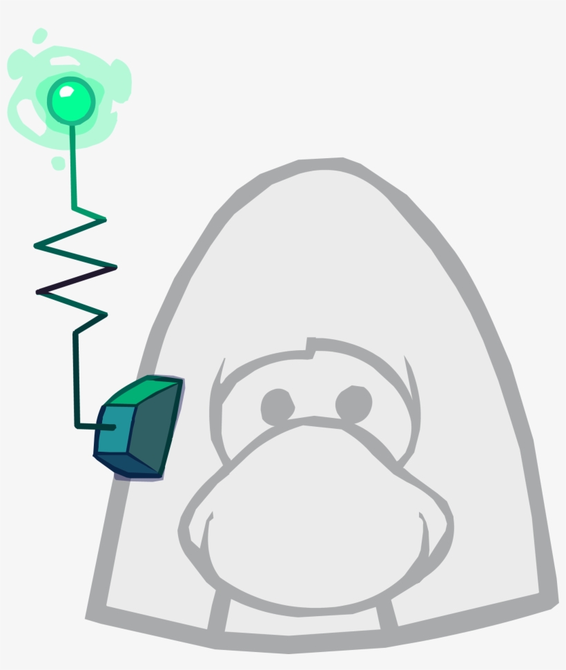 Robot Antenna Icon - Club Penguin Tuft, transparent png download