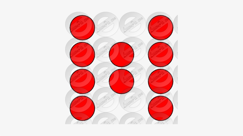 Dots Clipart Ten - Circle, transparent png download