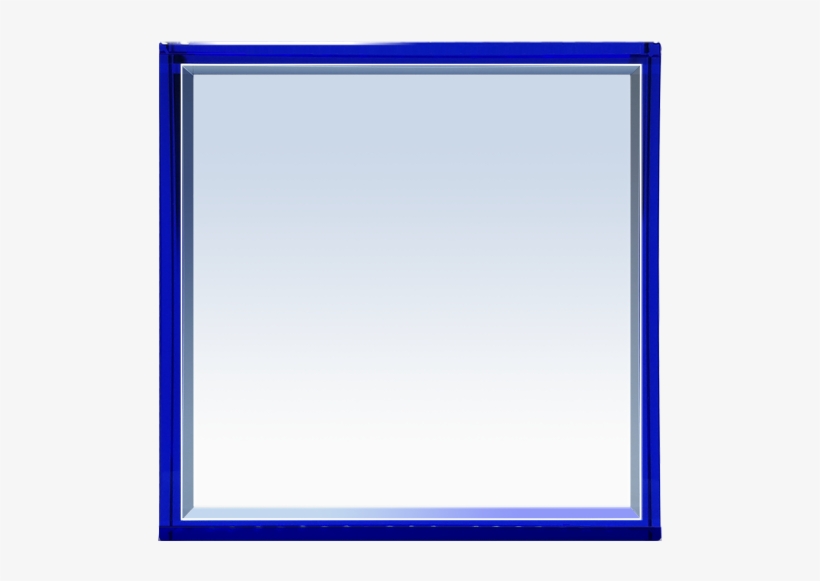 3d Blue Sparkle Crystal Plaque - Sparkle Crystal Award, transparent png download