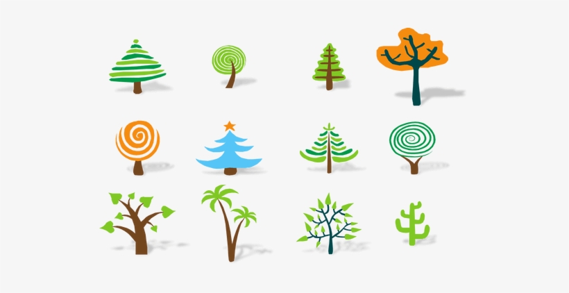 This Grouping Of Trees Is Visually Much More Engaging - Tree, transparent png download