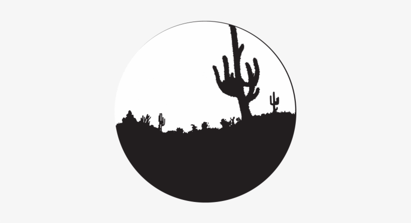 Cactus Moon Gobo - Metal, transparent png download