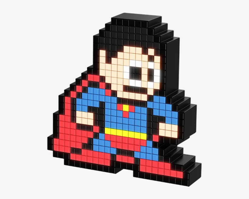 Aaa Battery Powered - Pixel Pals Superman, transparent png download
