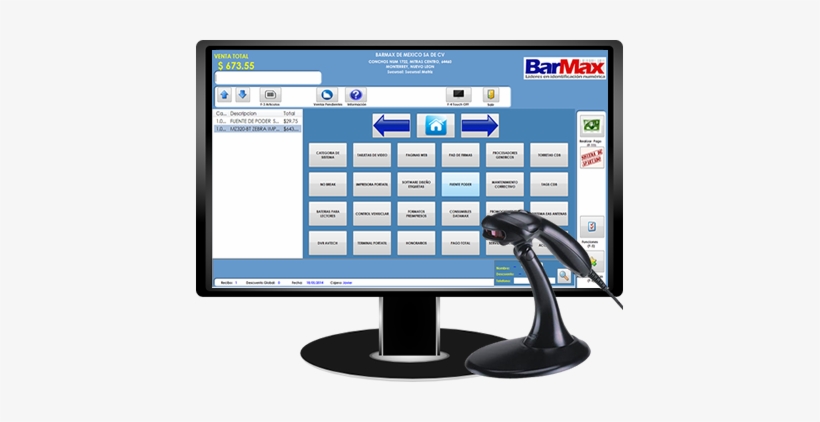 Impresoras Código De Barras, Lectores Códigos De Barras, - Honeywell Ms9540 Voyager Barcode Scanner With Usb Host, transparent png download
