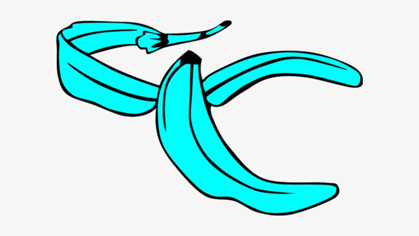 Banana - Banana Peel Clipart Png, transparent png download